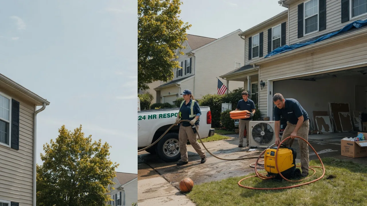 Emergency Water Damage Restoration in Rancho Cordova, CA near me